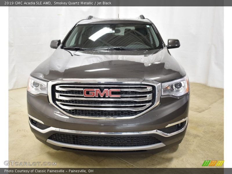 Smokey Quartz Metallic / Jet Black 2019 GMC Acadia SLE AWD