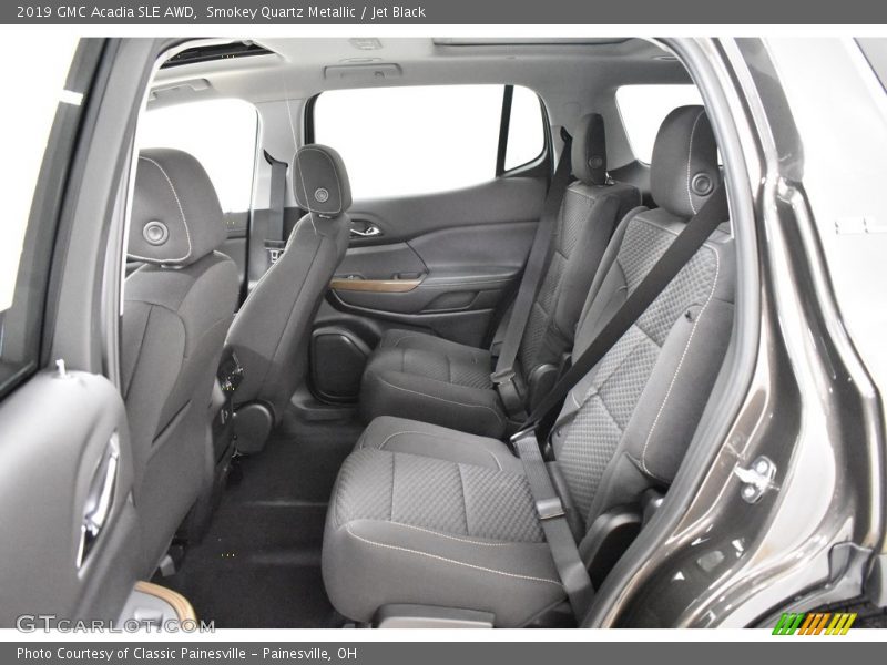 Smokey Quartz Metallic / Jet Black 2019 GMC Acadia SLE AWD