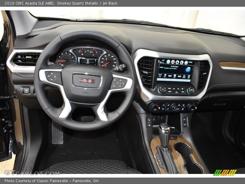 Smokey Quartz Metallic / Jet Black 2019 GMC Acadia SLE AWD