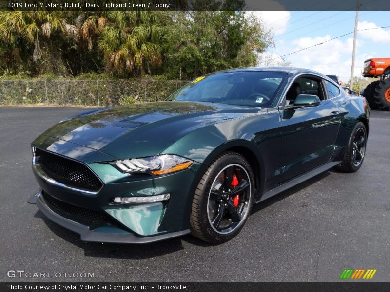 Front 3/4 View of 2019 Mustang Bullitt