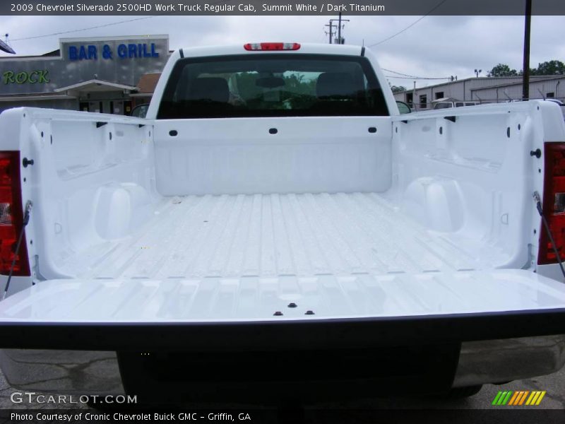 Summit White / Dark Titanium 2009 Chevrolet Silverado 2500HD Work Truck Regular Cab