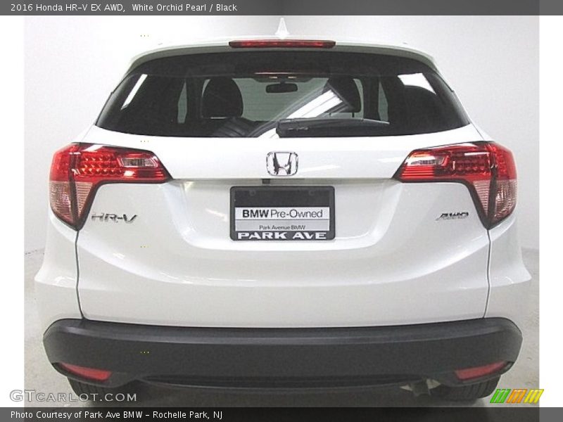 White Orchid Pearl / Black 2016 Honda HR-V EX AWD