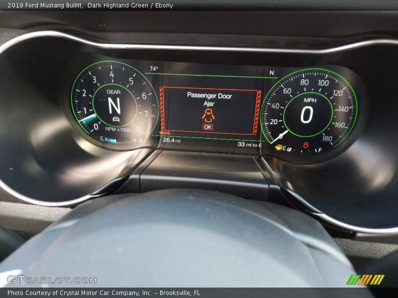  2019 Mustang Bullitt Bullitt Gauges