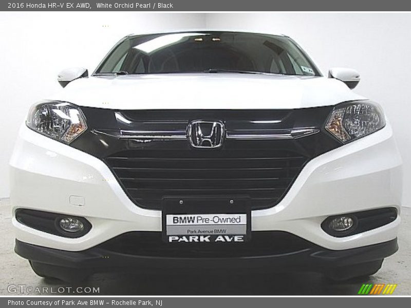 White Orchid Pearl / Black 2016 Honda HR-V EX AWD