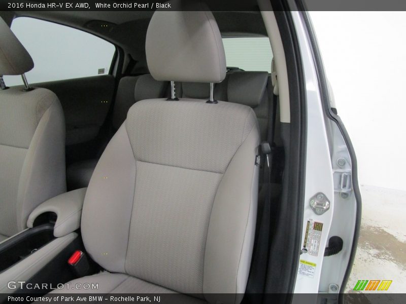 White Orchid Pearl / Black 2016 Honda HR-V EX AWD