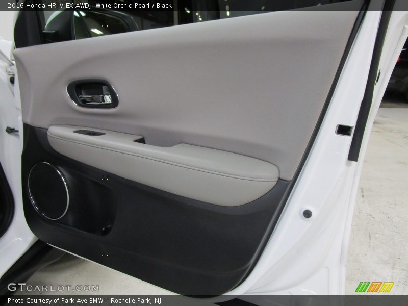 White Orchid Pearl / Black 2016 Honda HR-V EX AWD