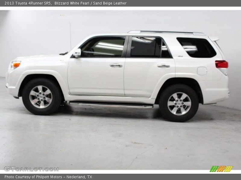 Blizzard White Pearl / Sand Beige Leather 2013 Toyota 4Runner SR5