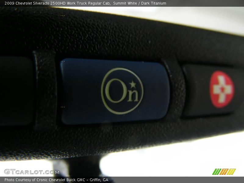 Summit White / Dark Titanium 2009 Chevrolet Silverado 2500HD Work Truck Regular Cab