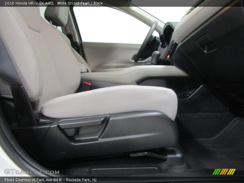 White Orchid Pearl / Black 2016 Honda HR-V EX AWD