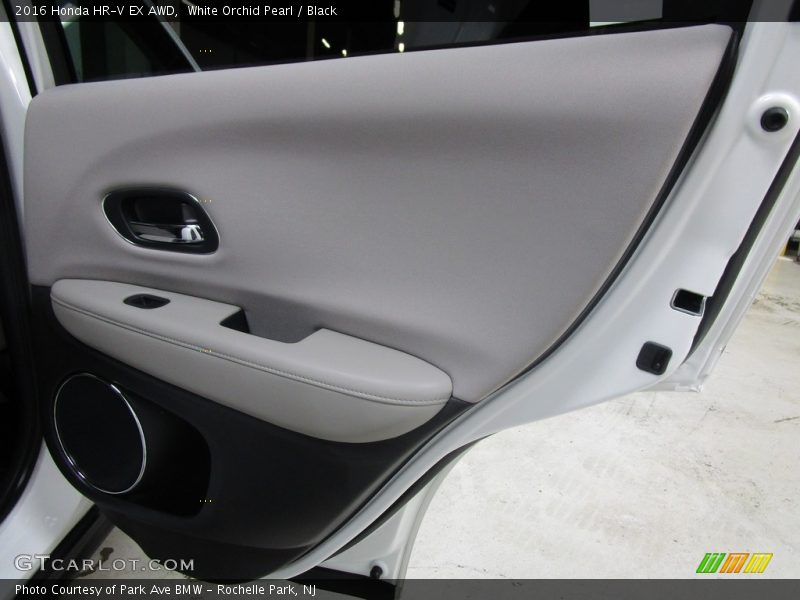 White Orchid Pearl / Black 2016 Honda HR-V EX AWD