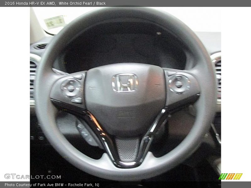 White Orchid Pearl / Black 2016 Honda HR-V EX AWD