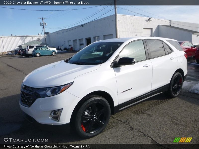 Summit White / Jet Black 2019 Chevrolet Equinox LT AWD