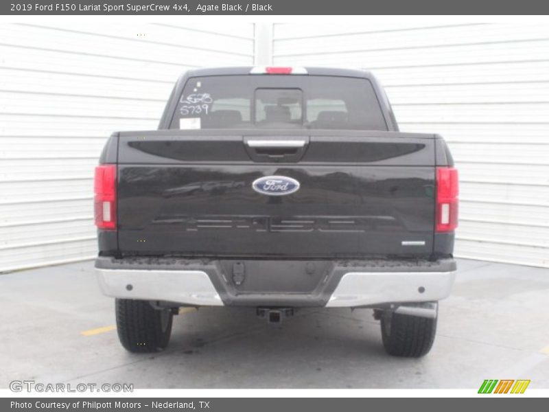 Agate Black / Black 2019 Ford F150 Lariat Sport SuperCrew 4x4