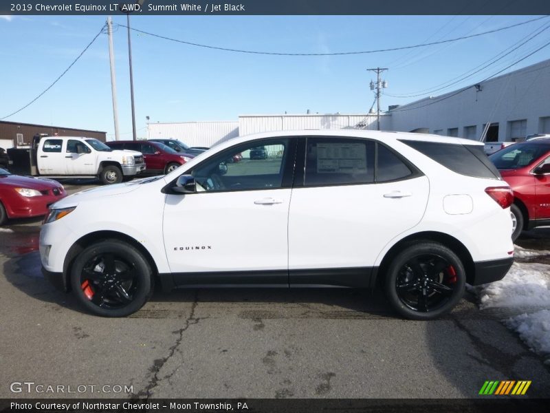 Summit White / Jet Black 2019 Chevrolet Equinox LT AWD