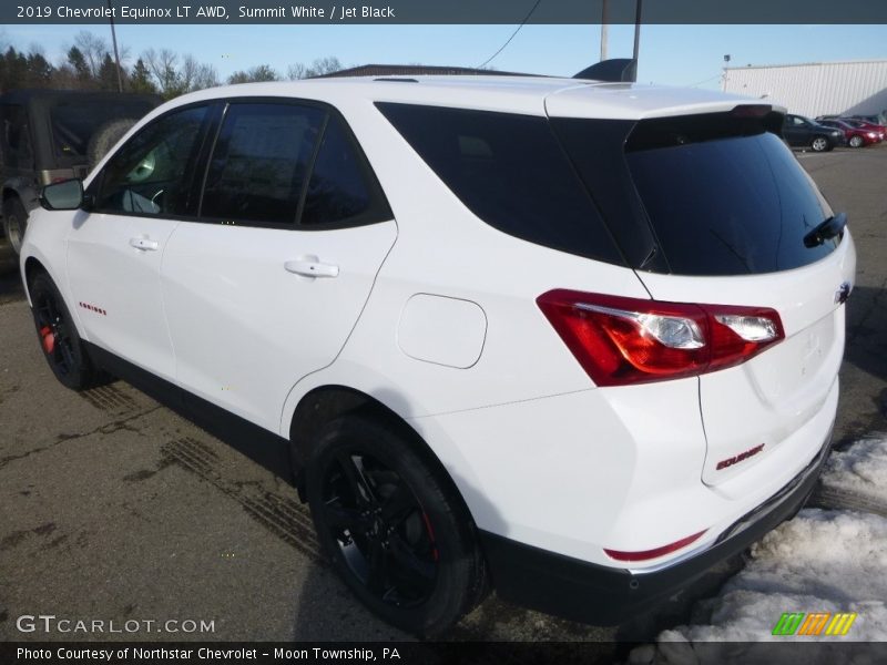 Summit White / Jet Black 2019 Chevrolet Equinox LT AWD