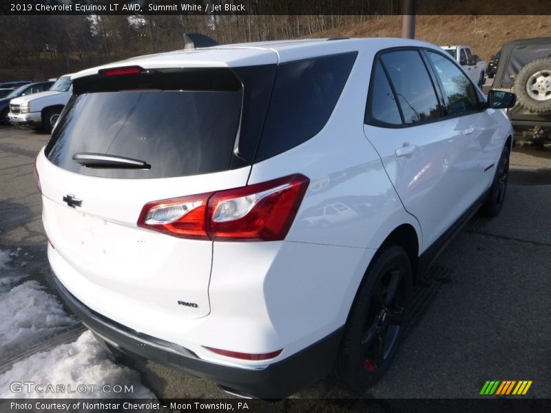 Summit White / Jet Black 2019 Chevrolet Equinox LT AWD