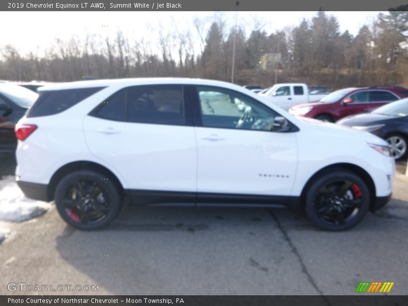 Summit White / Jet Black 2019 Chevrolet Equinox LT AWD