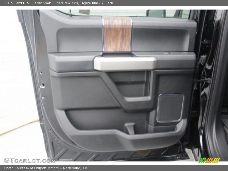 Agate Black / Black 2019 Ford F150 Lariat Sport SuperCrew 4x4