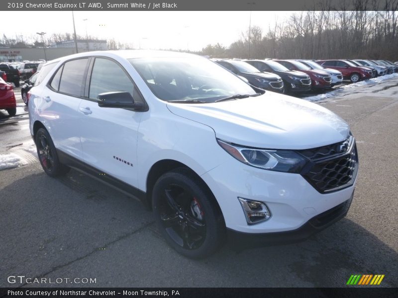 Summit White / Jet Black 2019 Chevrolet Equinox LT AWD