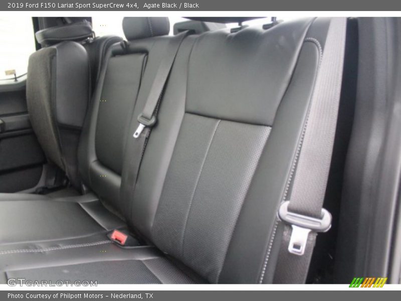 Agate Black / Black 2019 Ford F150 Lariat Sport SuperCrew 4x4