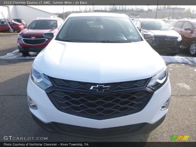 Summit White / Jet Black 2019 Chevrolet Equinox LT AWD