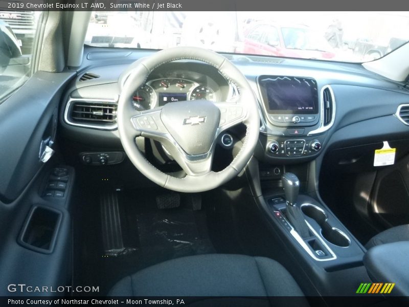 Summit White / Jet Black 2019 Chevrolet Equinox LT AWD