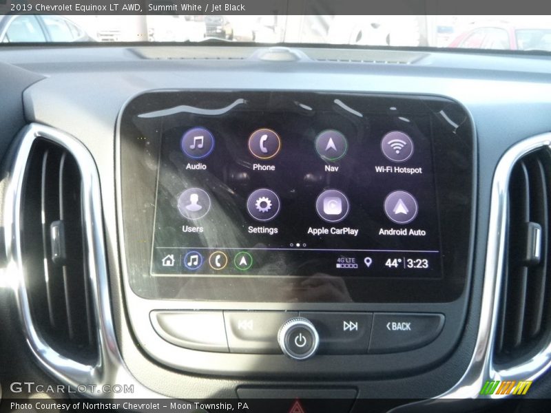 Summit White / Jet Black 2019 Chevrolet Equinox LT AWD