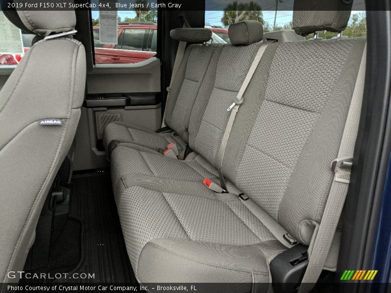Rear Seat of 2019 F150 XLT SuperCab 4x4
