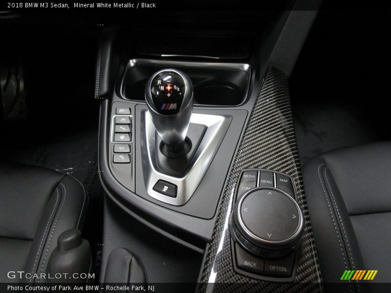 Mineral White Metallic / Black 2018 BMW M3 Sedan
