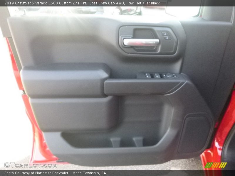 Red Hot / Jet Black 2019 Chevrolet Silverado 1500 Custom Z71 Trail Boss Crew Cab 4WD