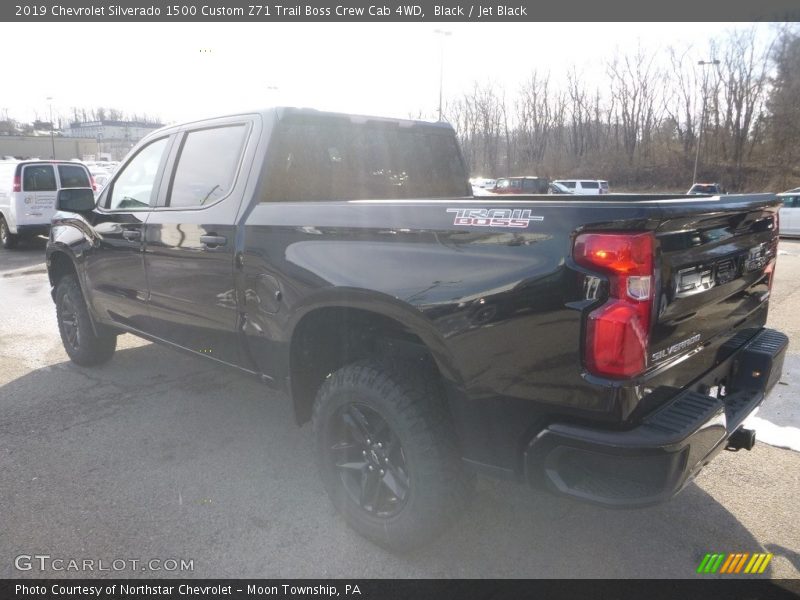 Black / Jet Black 2019 Chevrolet Silverado 1500 Custom Z71 Trail Boss Crew Cab 4WD