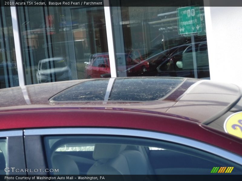 Basque Red Pearl / Parchment 2010 Acura TSX Sedan