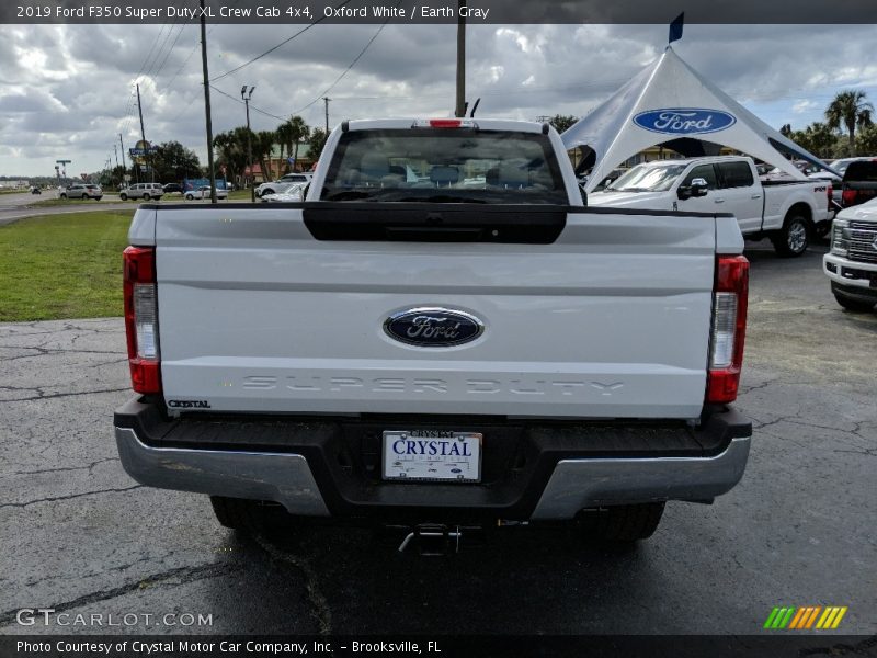 Oxford White / Earth Gray 2019 Ford F350 Super Duty XL Crew Cab 4x4