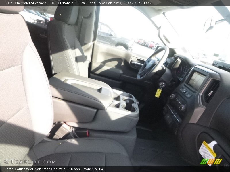 Black / Jet Black 2019 Chevrolet Silverado 1500 Custom Z71 Trail Boss Crew Cab 4WD