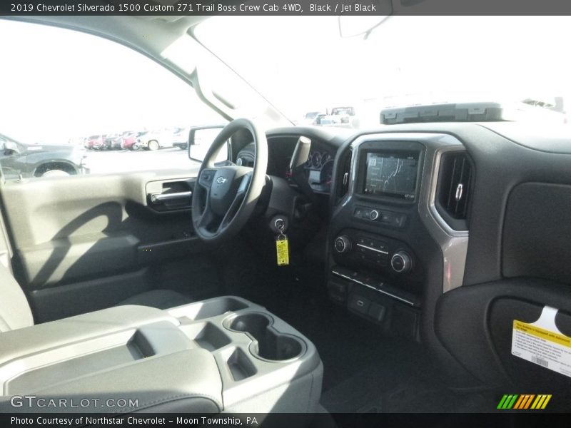 Black / Jet Black 2019 Chevrolet Silverado 1500 Custom Z71 Trail Boss Crew Cab 4WD