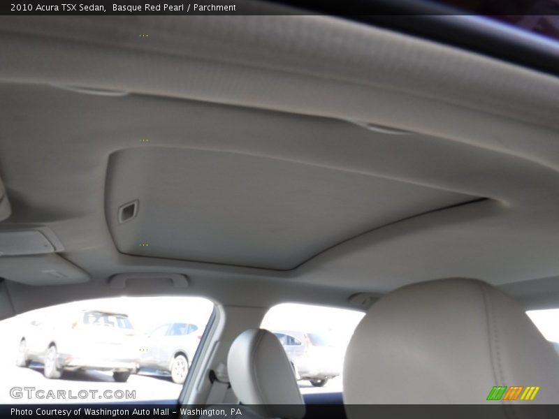 Basque Red Pearl / Parchment 2010 Acura TSX Sedan