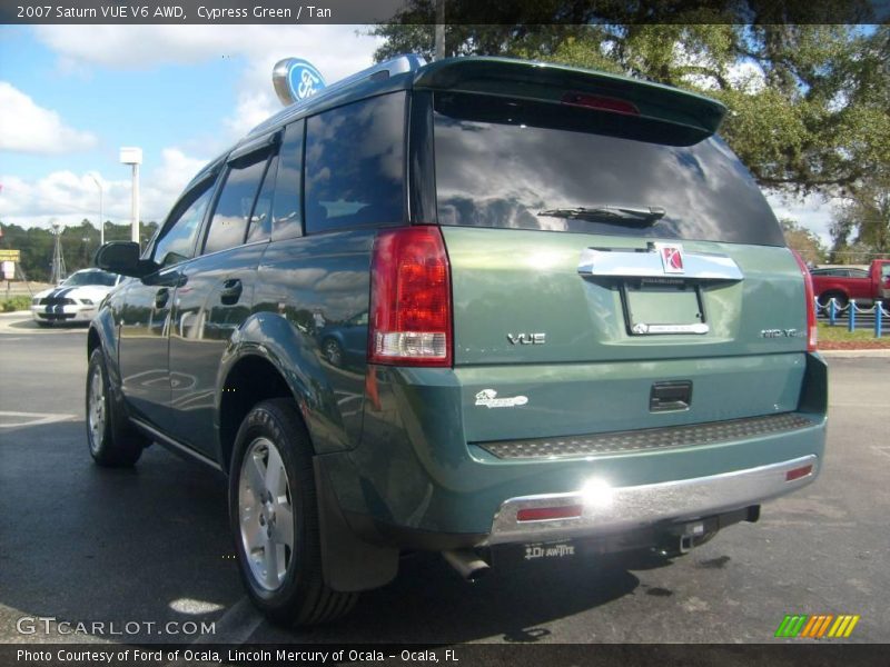 Cypress Green / Tan 2007 Saturn VUE V6 AWD