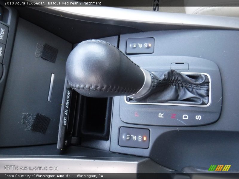 Basque Red Pearl / Parchment 2010 Acura TSX Sedan