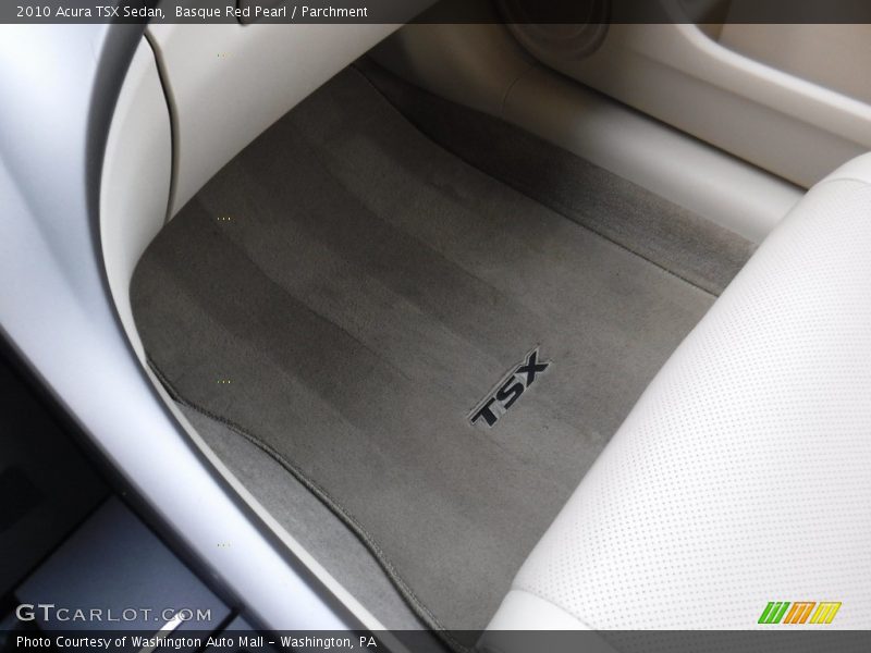 Basque Red Pearl / Parchment 2010 Acura TSX Sedan