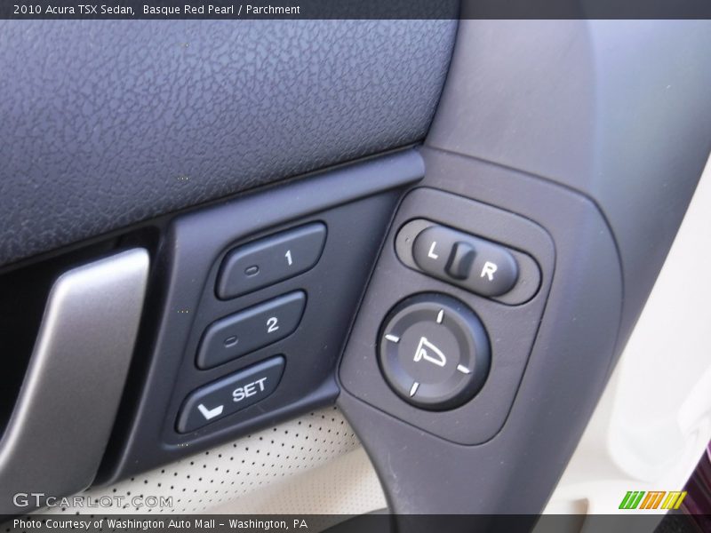 Basque Red Pearl / Parchment 2010 Acura TSX Sedan