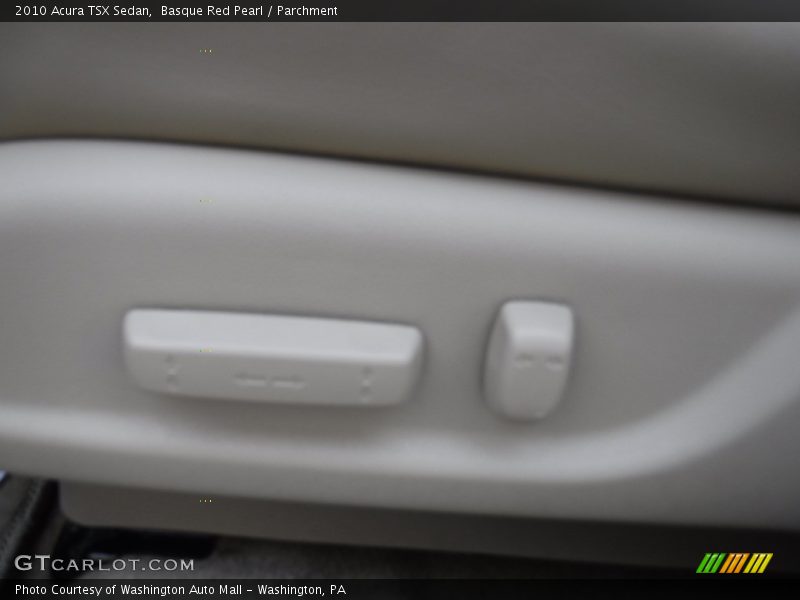Basque Red Pearl / Parchment 2010 Acura TSX Sedan