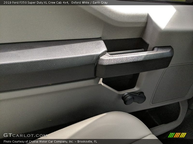 Oxford White / Earth Gray 2019 Ford F350 Super Duty XL Crew Cab 4x4