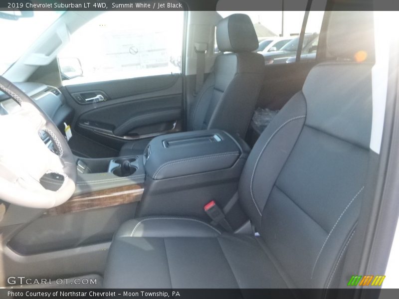 Summit White / Jet Black 2019 Chevrolet Suburban LT 4WD