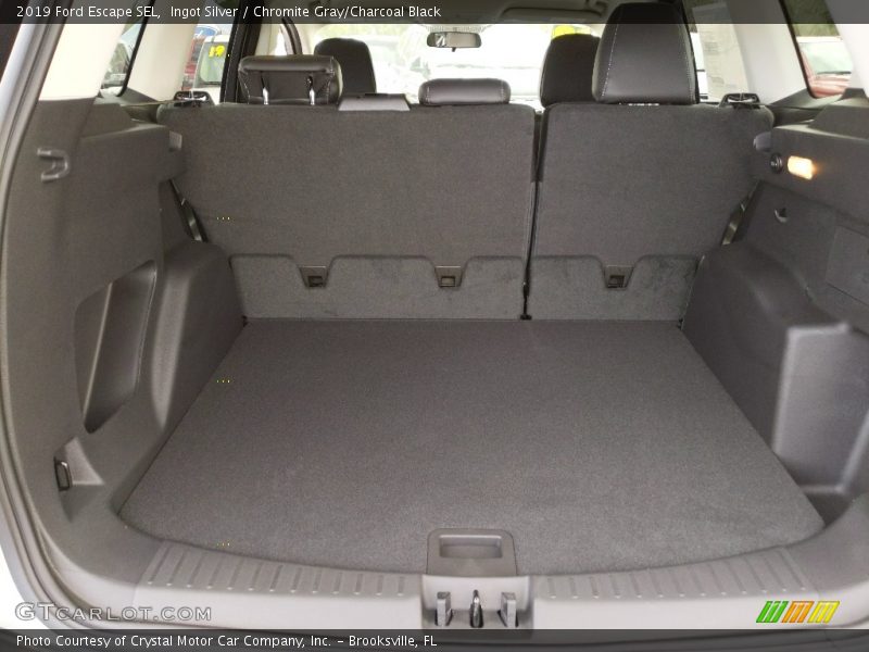 Ingot Silver / Chromite Gray/Charcoal Black 2019 Ford Escape SEL