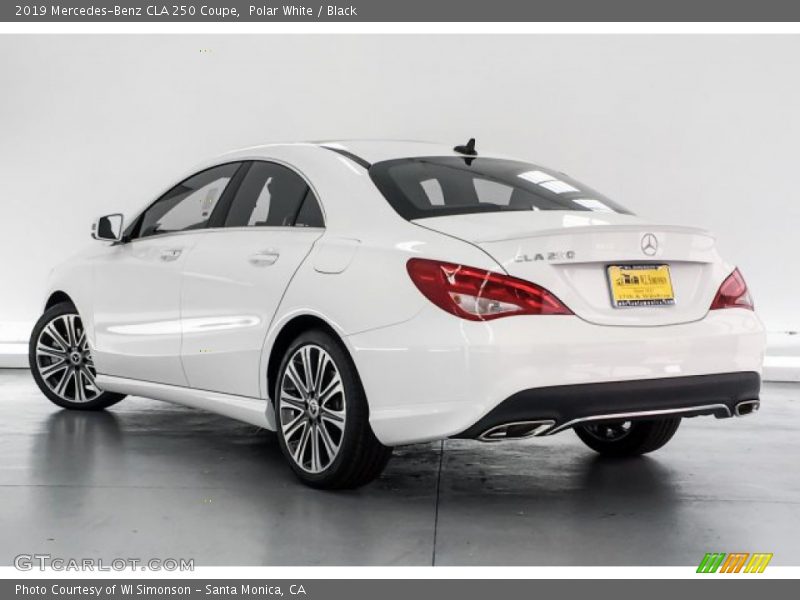 Polar White / Black 2019 Mercedes-Benz CLA 250 Coupe