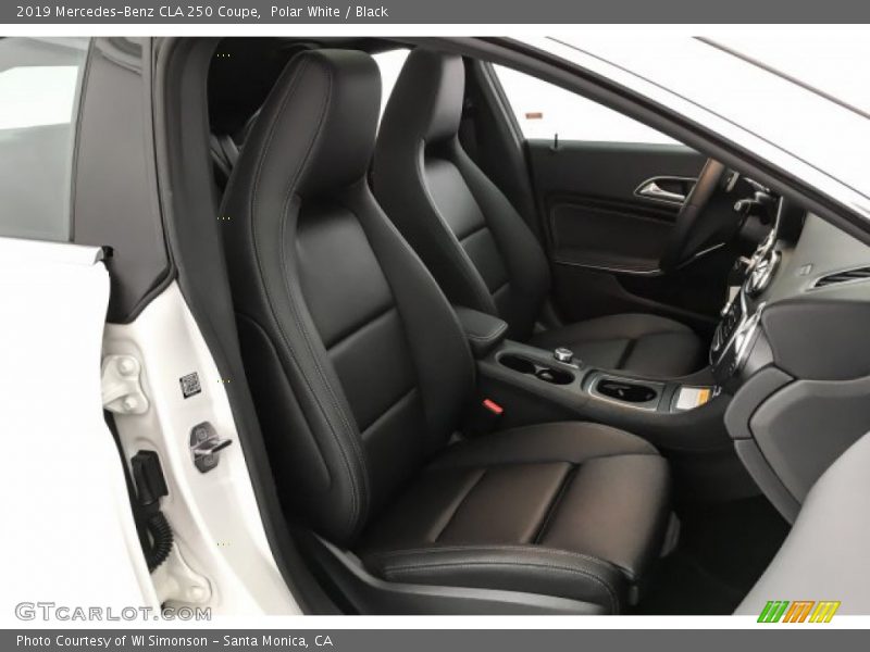 Polar White / Black 2019 Mercedes-Benz CLA 250 Coupe