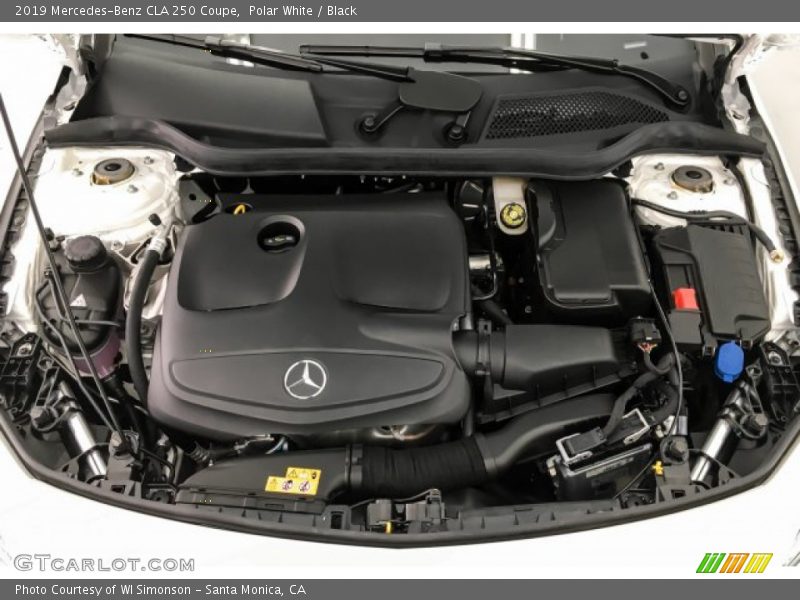 Polar White / Black 2019 Mercedes-Benz CLA 250 Coupe