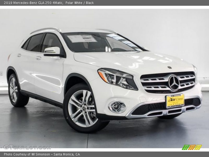 Polar White / Black 2019 Mercedes-Benz GLA 250 4Matic