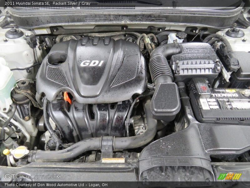 Radiant Silver / Gray 2011 Hyundai Sonata SE