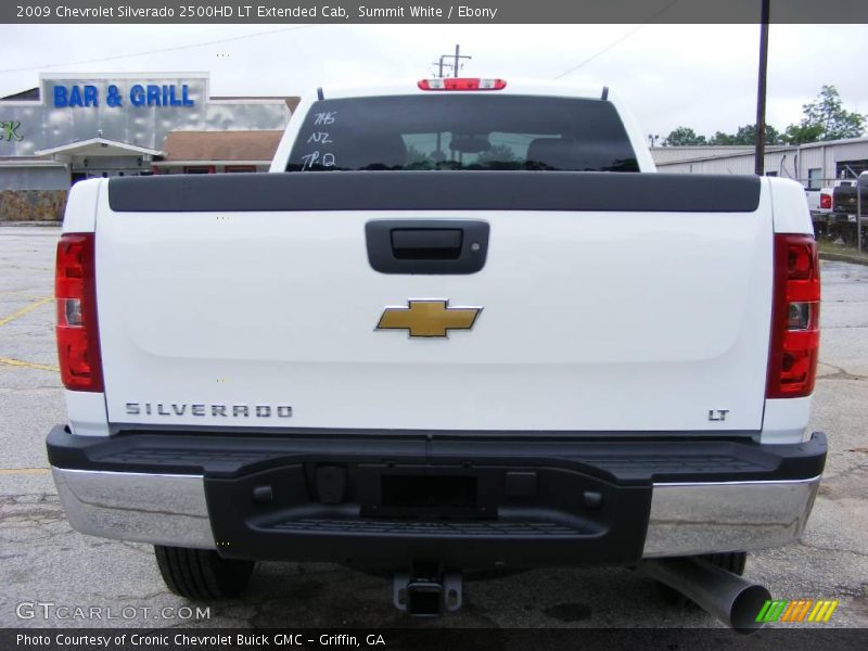 Summit White / Ebony 2009 Chevrolet Silverado 2500HD LT Extended Cab